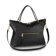 Louis Vuitton Monogram Empreinte Bastille MM Tote Bag M41168 Black VS03921