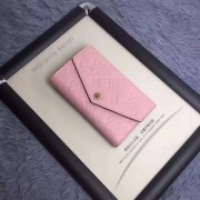 Louis Vuitton Monogram Empreinte Compact Curieuse Wallet Pink M60568 VS09554