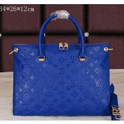 Louis Vuitton Monogram Empreinte Pallas Tote Bag M40908 Blue VS01342
