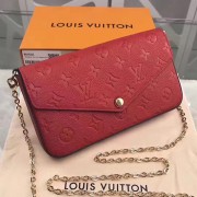Louis Vuitton Monogram Empreinte Pochette Felicie Cherry M64065 VS01877