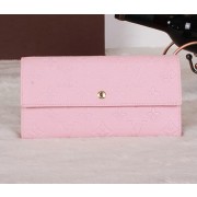 Louis Vuitton Monogram Empreinte Sarah Wallets M61734 Pink VS09717