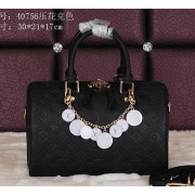 Louis Vuitton Monogram Empreinte Speedy BANDOULIERE 30 Bag M40756 Black VS06979