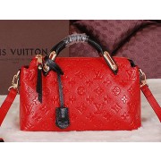 Louis Vuitton Monogram Empreinte Tote Bags M94112 Red VS09736
