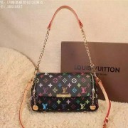 Louis Vuitton Monogram Multicolore FAVORITE MM M40120 Black VS09068