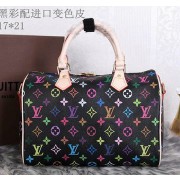 Louis Vuitton Monogram Multicolore Speedy 30 Tote Bag M40391 Black VS06270