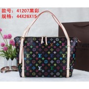 Louis Vuitton Monogram Multicolore Tuileries M41207 Black VS09729