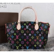 Louis Vuitton Monogram Multicolore Turenne PM Bag M48813 Black VS07038
