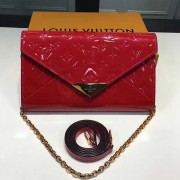 Louis Vuitton Monogram Vernis Mira Clutch Red M90990 VS07784