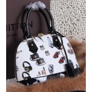 Louis Vuitton Monogram Vernis Stickers Alma BB Bag M50419 VS01158