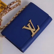 Louis Vuitton Smooth Calfskin Chain Louise GM Blue M94647 VS01314