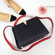 Louis Vuitton Taurillon Leather Capucines BB M42574 Black VS03730