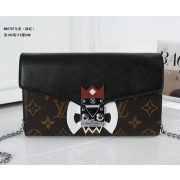 Louis Vuitton TRIBAL MASK CHAINE WALLET Monogram M60797 Black VS06933
