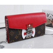 Louis Vuitton TRIBAL MASK CHAINE WALLET Monogram M60797 Red VS01534