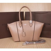 Louis Vuitton Veau Cachemire LOCKIT GM M94698 Apricot VS06162