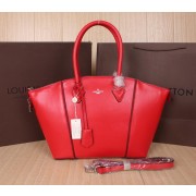 Louis Vuitton Veau Cachemire LOCKIT GM M94698 Red VS02319