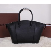 Louis Vuitton Veau Cachemire LOCKIT M94592 Black VS02761