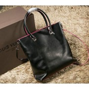 Louis Vuitton Veau Soie Original Leather FLORE GM Bags M48859 Black VS01861
