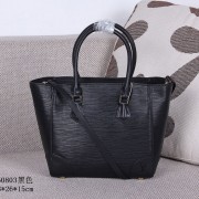 Luxury Fake Louis Vuitton Epi Leather Phenix PM Bag M50803 Black VS01447