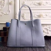 Luxury Hermes Garden Party 36 30 Tote Bag in Imported Togo Leather Violet VS07868