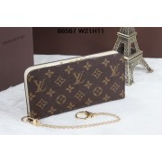 Luxury Imitation Louis Vuitton M66567 White Monogram Canvas Insolite Wallet VS08853