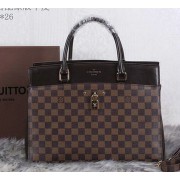 Luxury Louis Vuitton Damier Ebene Canvas Tote Bag N63172 Brown VS05553