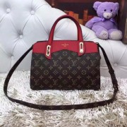 Luxury Louis Vuitton Monogram Canvas Tote Bag M40736 Red VS00665
