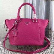 Prada Calfskin Leather Tote Bag 1BG128 Rose VS04824