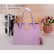 Prada Grainy Leather Top Handle Bag BN2725 Lavender VS01019