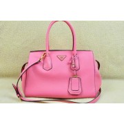 Prada Original Grainy Calf Leather Tote Bag BN2769 Pink VS09170