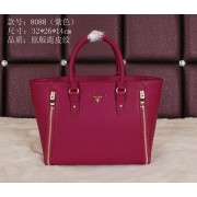 Prada Original Grainy Leather Tote Bag BN8088 Peach VS01785