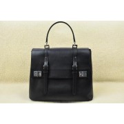 Prada Original Leather Tote Bag BN2789 Black VS03260