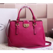 Prada Original Leather Tote Bag BN8019 Rose VS00615