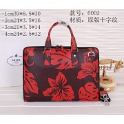 Prada Original Saffiano Leather Briefcase P60021 Red VS09687