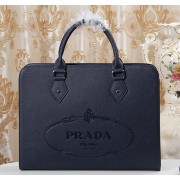 Prada Saffiano Calfskin Leather Briefcase PR51291 VS01547