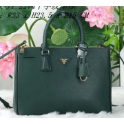 Prada Saffiano Calfskin Leather Tote Bag PBN2274 Green VS01948