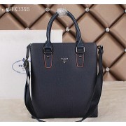 PRADA Saffiano Leather Business Tote Bag 500463 Royal VS05979