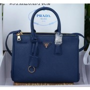 Prada Saffiano Leather Tote Bag PBN1801 Royal VS06580