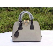 Prada Saffiano Leather Two Handle Bag BL0838P Grey VS01169