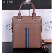 Prada Smooth Leather Tote Bag M38422 Wheat VS05894