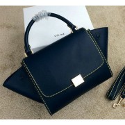 Replica 2015 Celine mini Trapeze Bag Original Leather CL005 Royal VS00629