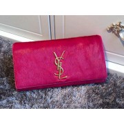 Replica AAA YSL Classic Monogramme Clutch Horse Hair 311213 Rose VS07374