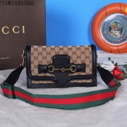 Replica Best Gucci Lady Web Convertible Wallet 382275 Black VS00738