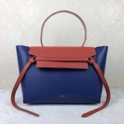 Replica Celine Belt Bag Original Leather CLA98312 Blue&Orange VS07467
