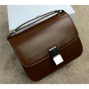 Replica Celine Classic Box Small Flap Bag Smooth Leather C11042 Wheat VS07106