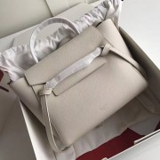 Replica Celine Grained Calfskin Belt Bag Light Grey C010704 VS05408