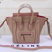 Replica Celine Luggage Nano Bag Original Leather CTS3309 Apricot VS00772