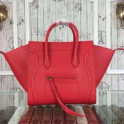 Replica Celine Luggage Phantom Bags Original Leather 99012 Red VS00892