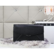 Replica Fendi 2Jours Clutch Calfskin Leather 8M0312 Black VS08921