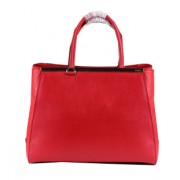 Replica Fendi 2Jours Tote Bag Original Leather 8B8834 Red VS03763