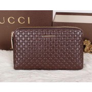 Replica Gucci Guccissima Leather Mens Clutch G622392 Brown VS00317
